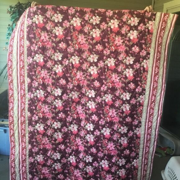Handmade Quilt. NWOT. 64” x 56” - Picture 9 of 11